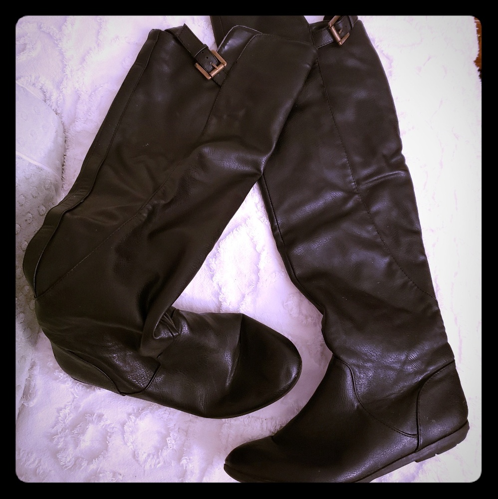 Knee high boots